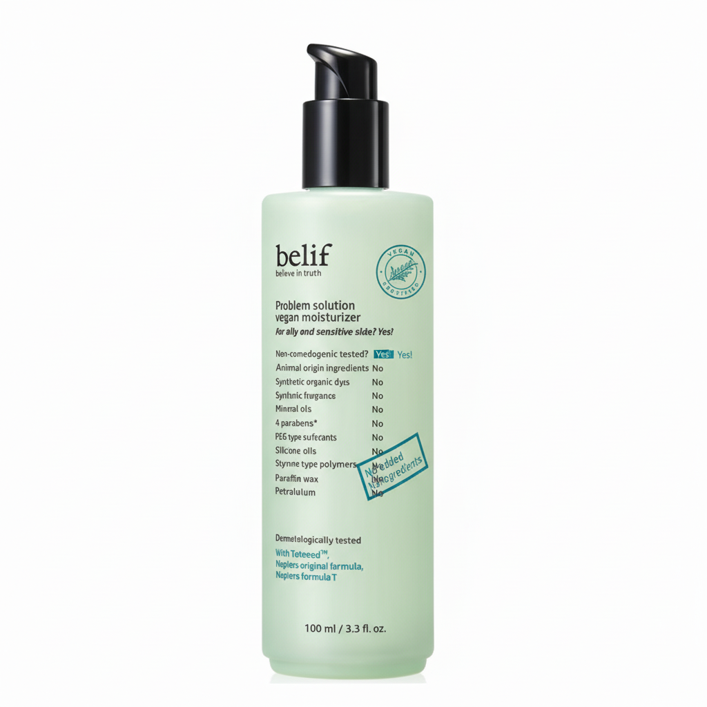 [Belif] Problem solution vegan moisturizer 100ml