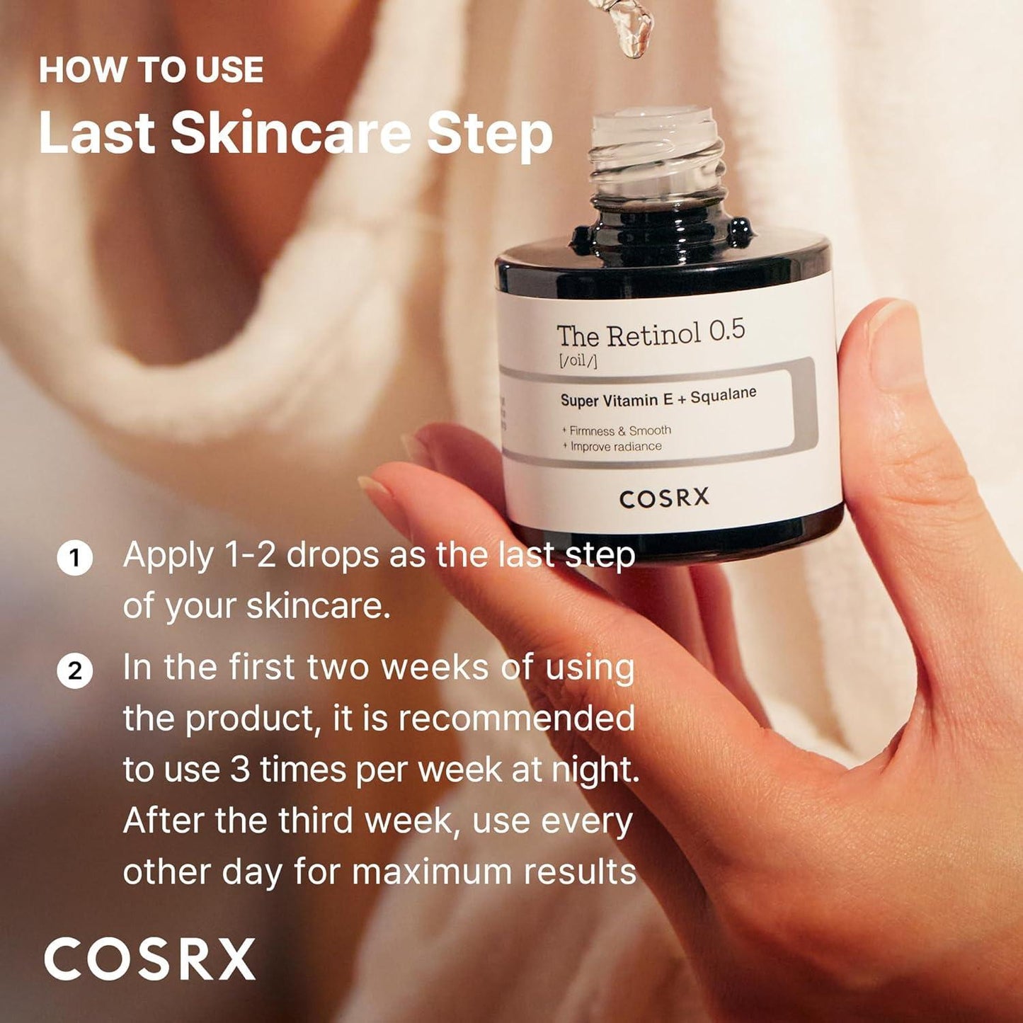 [Cosrx] El aceite de retinol 0.5 20 ml