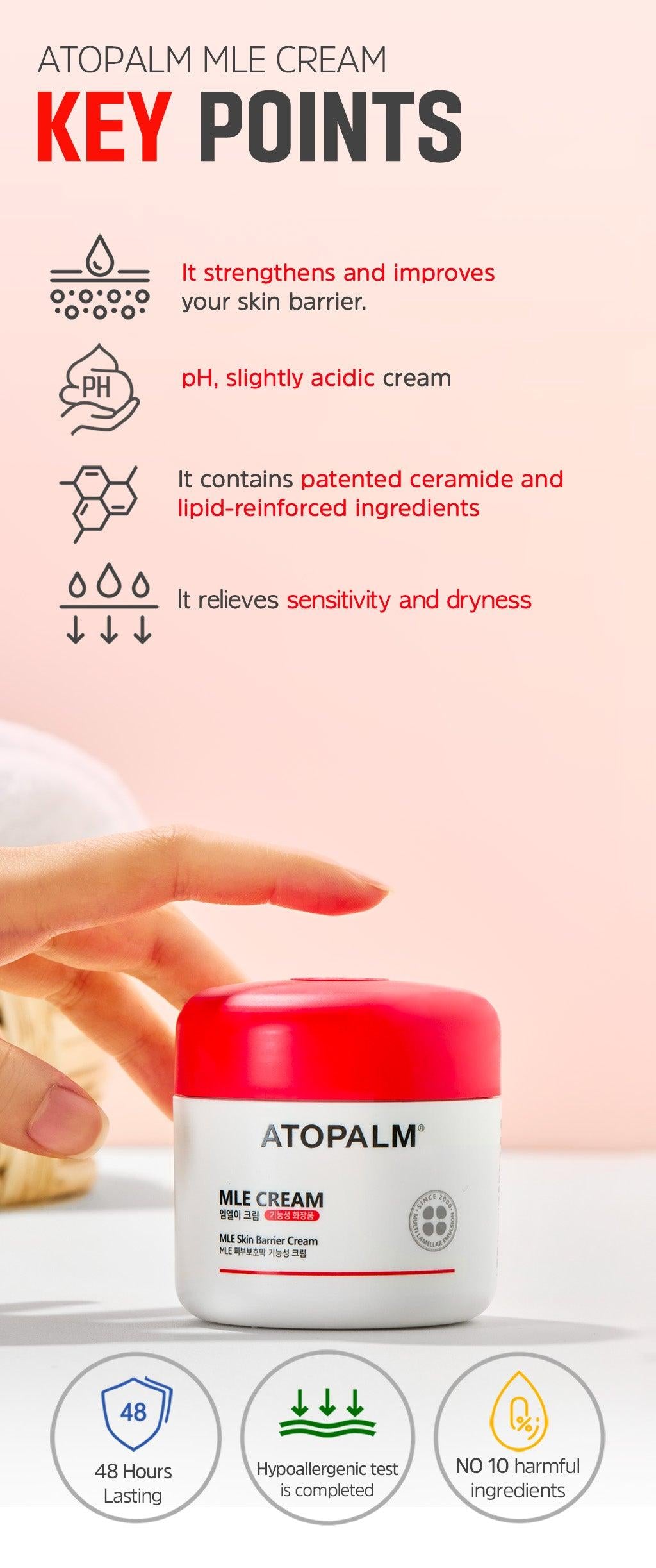 [ATOPALM] MLE Cream 100ml