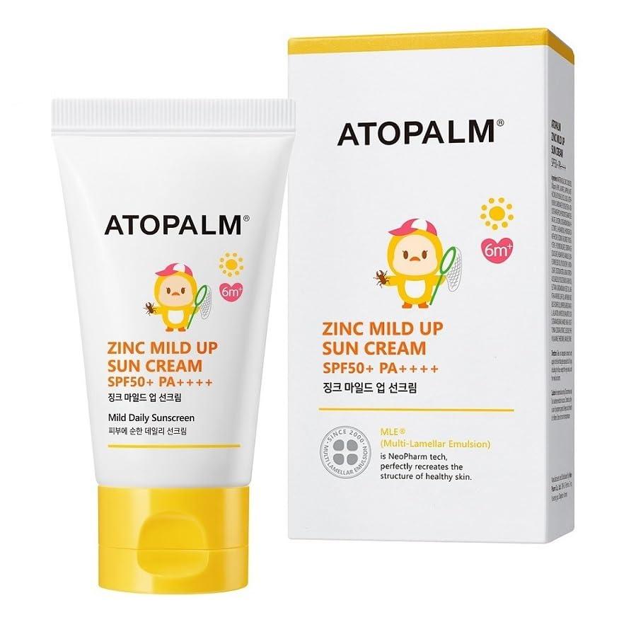 [ATOPALM] Zinc Mild Up Sun Cream SPF50+ PA++++ 65g