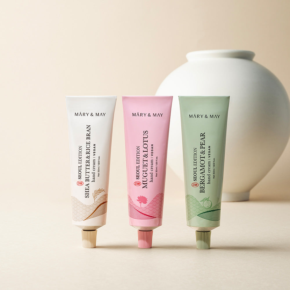 [Mary&May] Seoul Edition Hand Cream Trio Set (50ml x3)