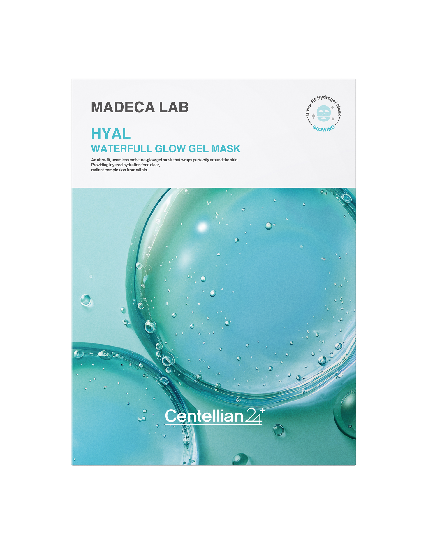 [Centellian24]  Madeca Lab Hyal Waterfull Glow Gel Mask 5ea