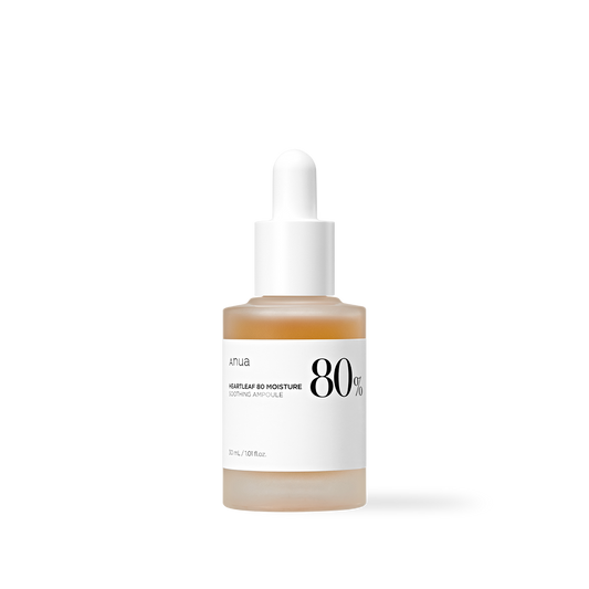 [Anua] HEARTLEAF 80% MOISTURE SOOTHING AMPOULE 30ml