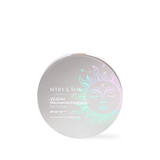 [Mary&May] Vegan Niacinamide Panthenol Sun Cushion SPF50+ PA++++ 25g