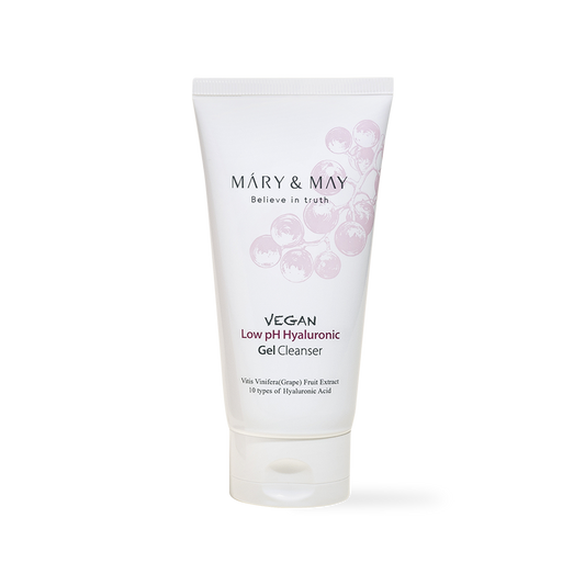 [Mary&May] Vegan Low pH Hyaluronic Gel Cleanser 30ml [Miniature]