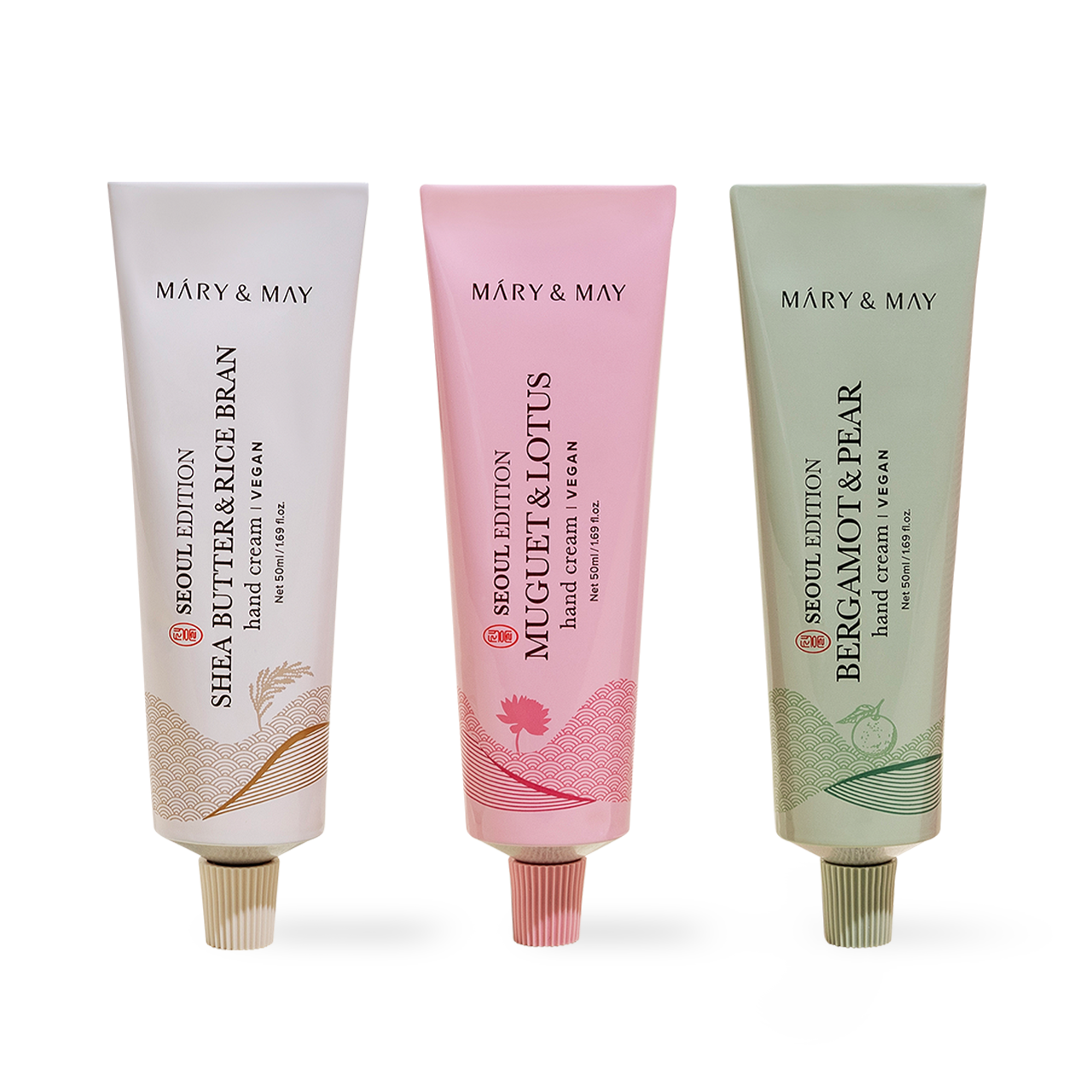 [Mary&May] Seoul Edition Hand Cream Trio Set (50ml x3)