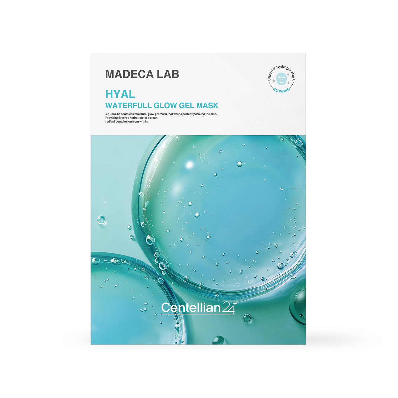 [Centellian24]  Madeca Lab Hyal Waterfull Glow Gel Mask 5ea