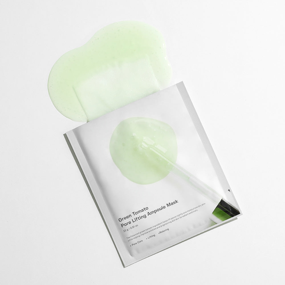 [SUNGBOON EDITOR] Green Tomato Pore Lifting Ampoule Mask 1ea 23g