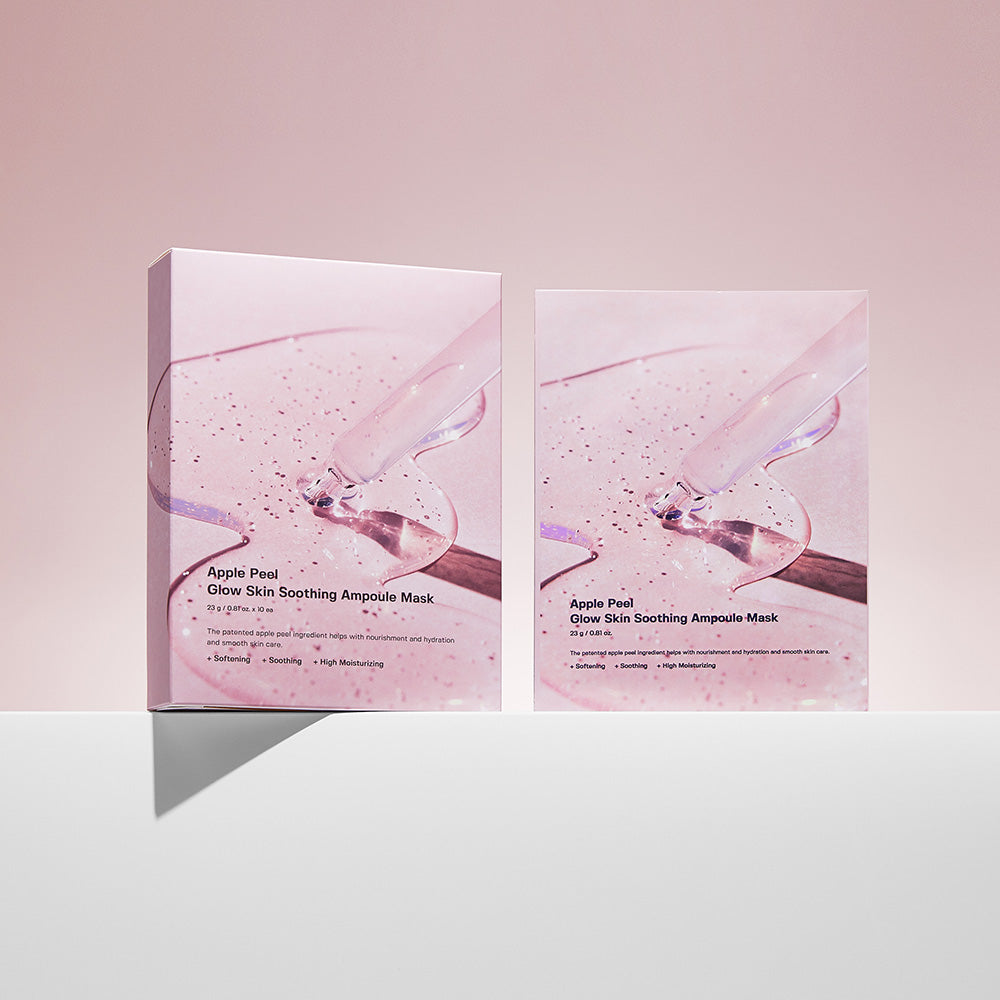 [성분 에디터] 애플 필 글로우 스킨 수딩 앰플 마스크 23ml*1개
