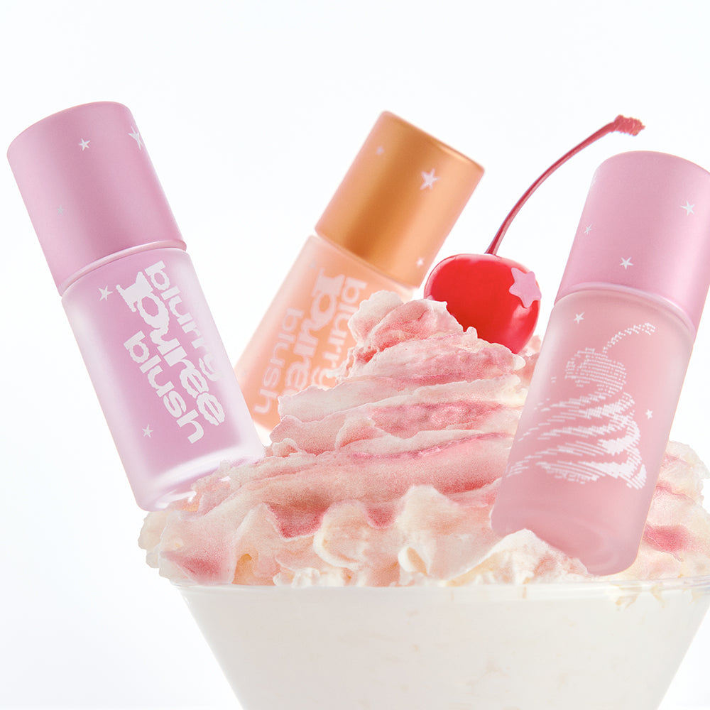 [Tiptoe] blurry puree blush F01 Strawberry Chou 5g