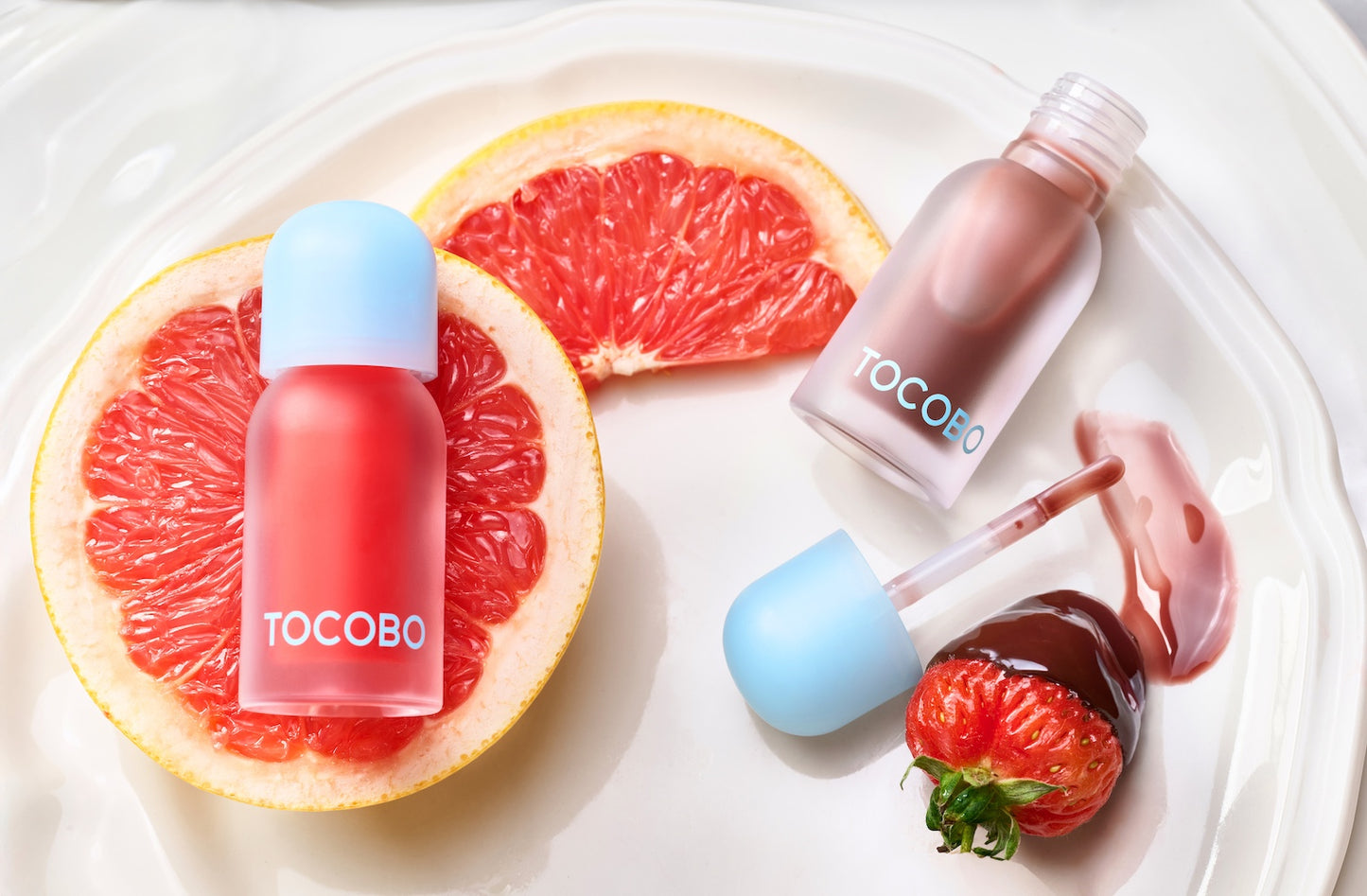 [Tocobo] Aceite labial voluminizador Juicy Berry 04 Bitter Brown 4 g