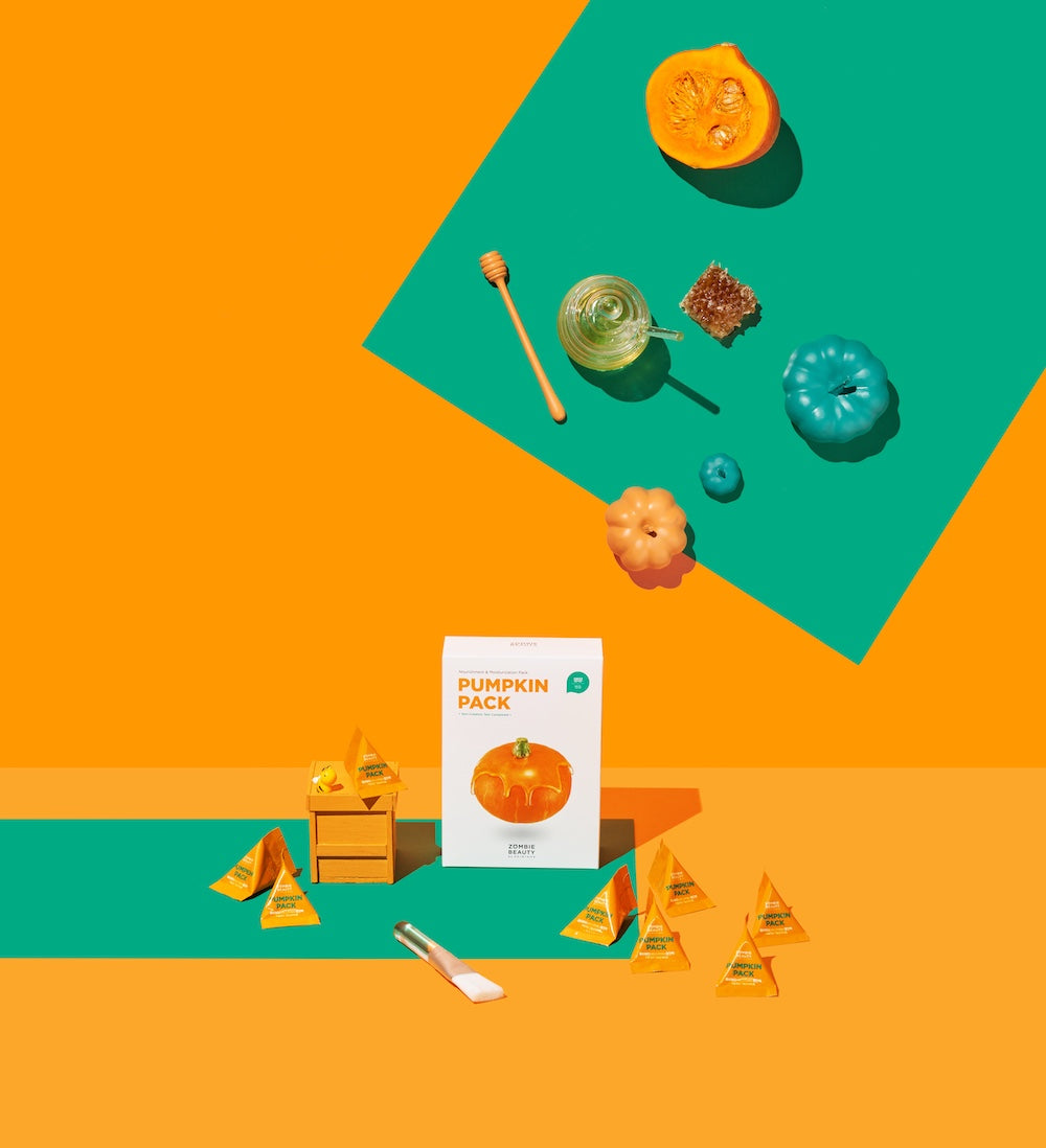 [Skin1004] ZOMBIE BEAUTY DE SKIN1004 Paquete de calabaza 4 g * 16 unidades