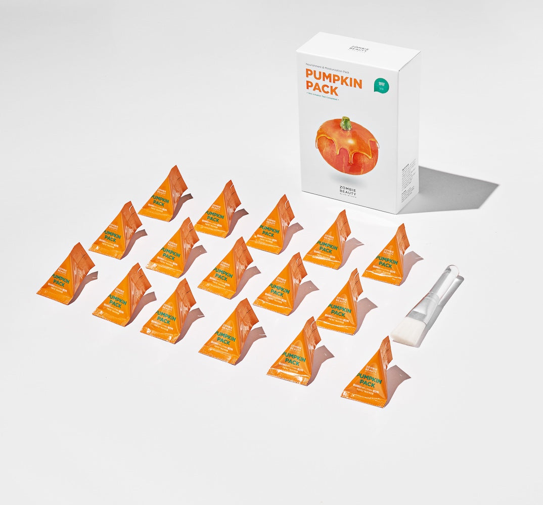[Skin1004] ZOMBIE BEAUTY DE SKIN1004 Paquete de calabaza 4 g * 16 unidades