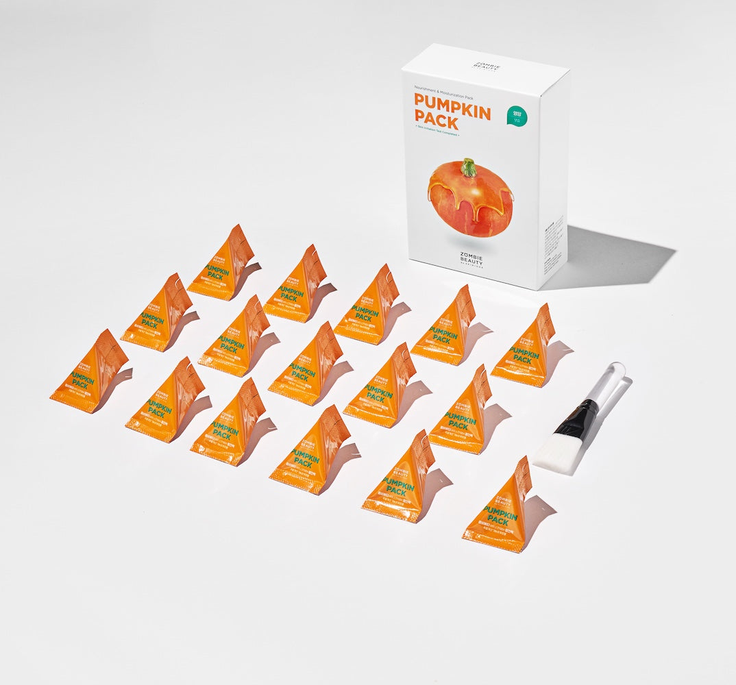 [Skin1004] ZOMBIE BEAUTY DE SKIN1004 Paquete de calabaza 4 g * 16 unidades