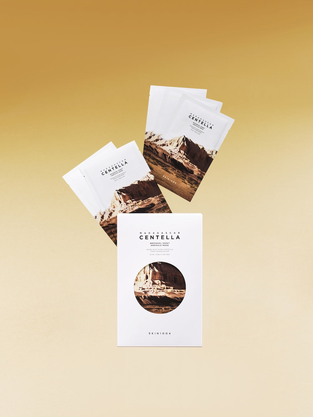 [Skin1004] Madagascar Centella Watergel Sheet Ampoule Mask - 2 Type