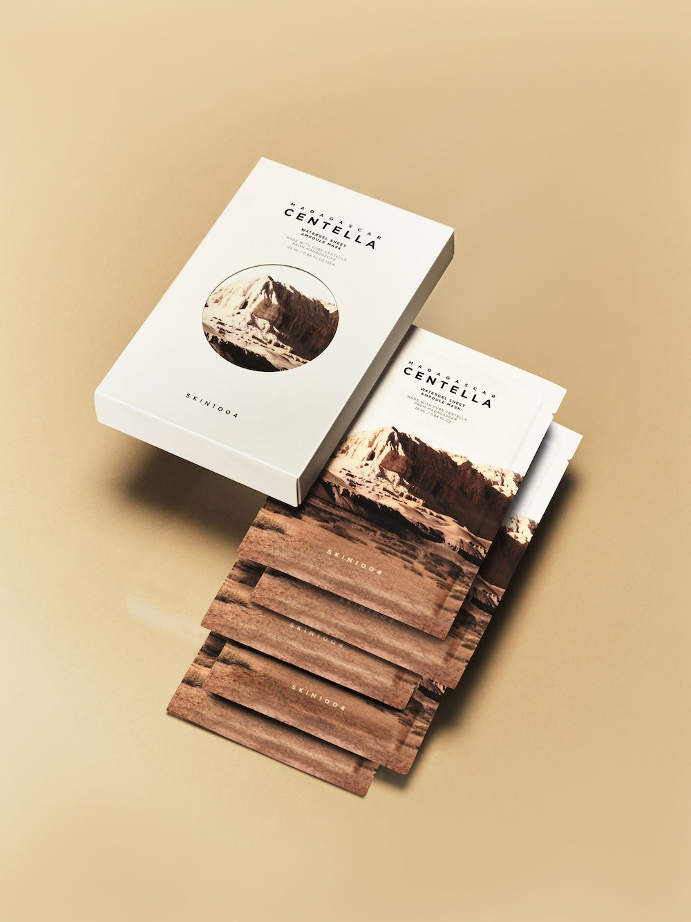 [Skin1004] Madagascar Centella Watergel Sheet Ampoule Mask - 2 Type