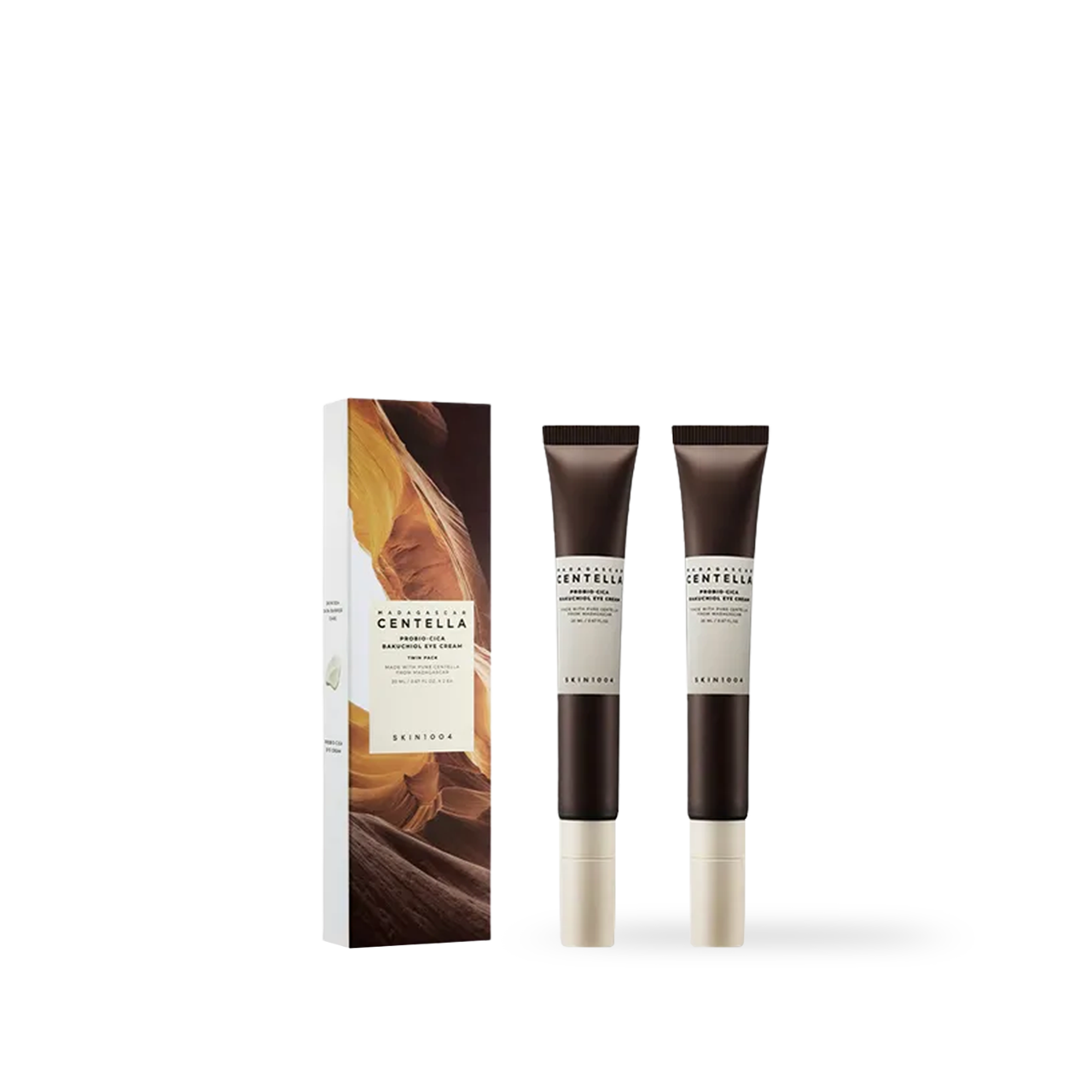 [스킨1004] 마다가스카르 센텔라 프로바이오시카 바쿠치올 아이크림 트윈팩 20ml*2