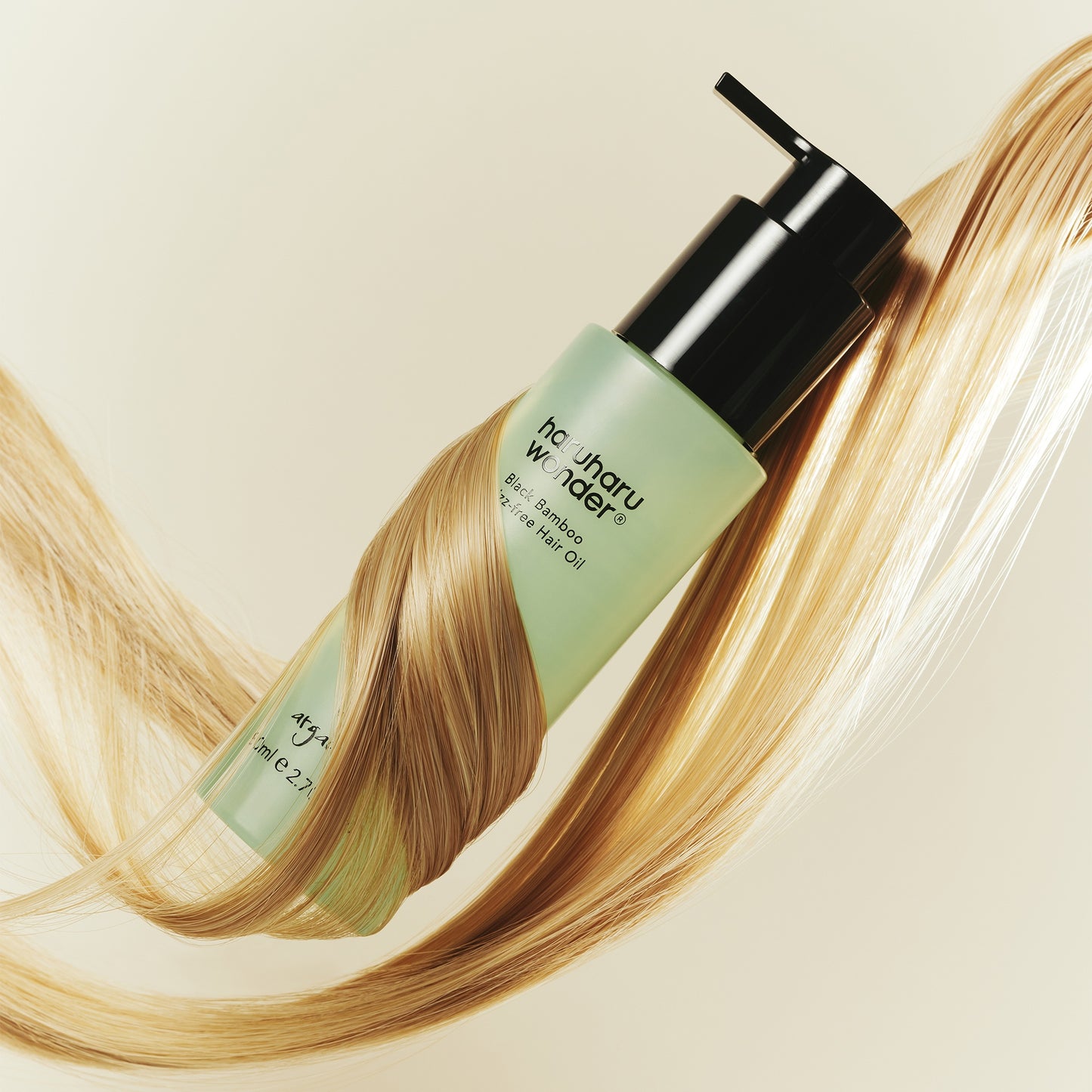 [haruharuwonder] Aceite capilar antifrizz de bambú negro 80 ml