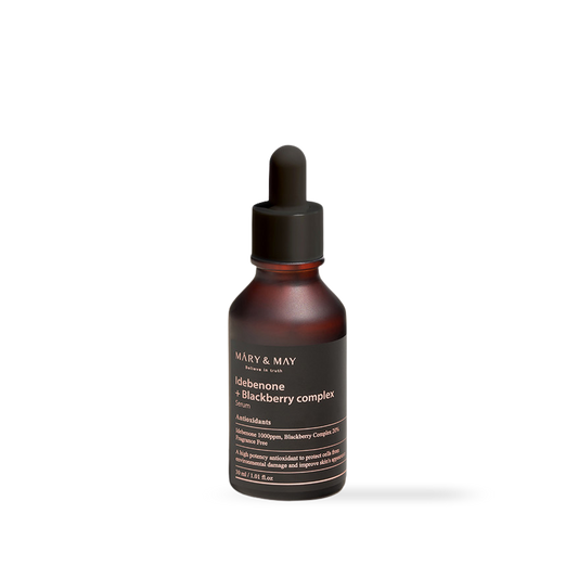 [Mary&May] Idebenone + Blackberry Complex Serum - 30ml