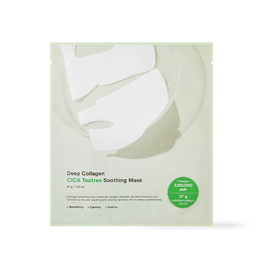 [SUNGBOON EDITOR] Deep Collagen Cica Teatree Soothing Mask 37g*4ea