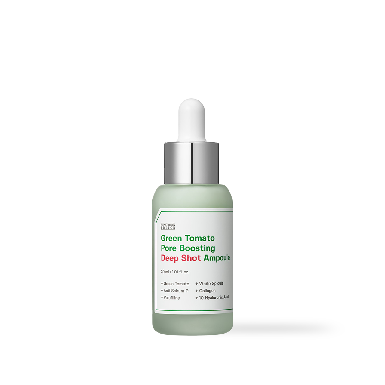 [SUNGBOON EDITOR] Green Tomato Pore Boosting Deep Shot Ampoule 30ml