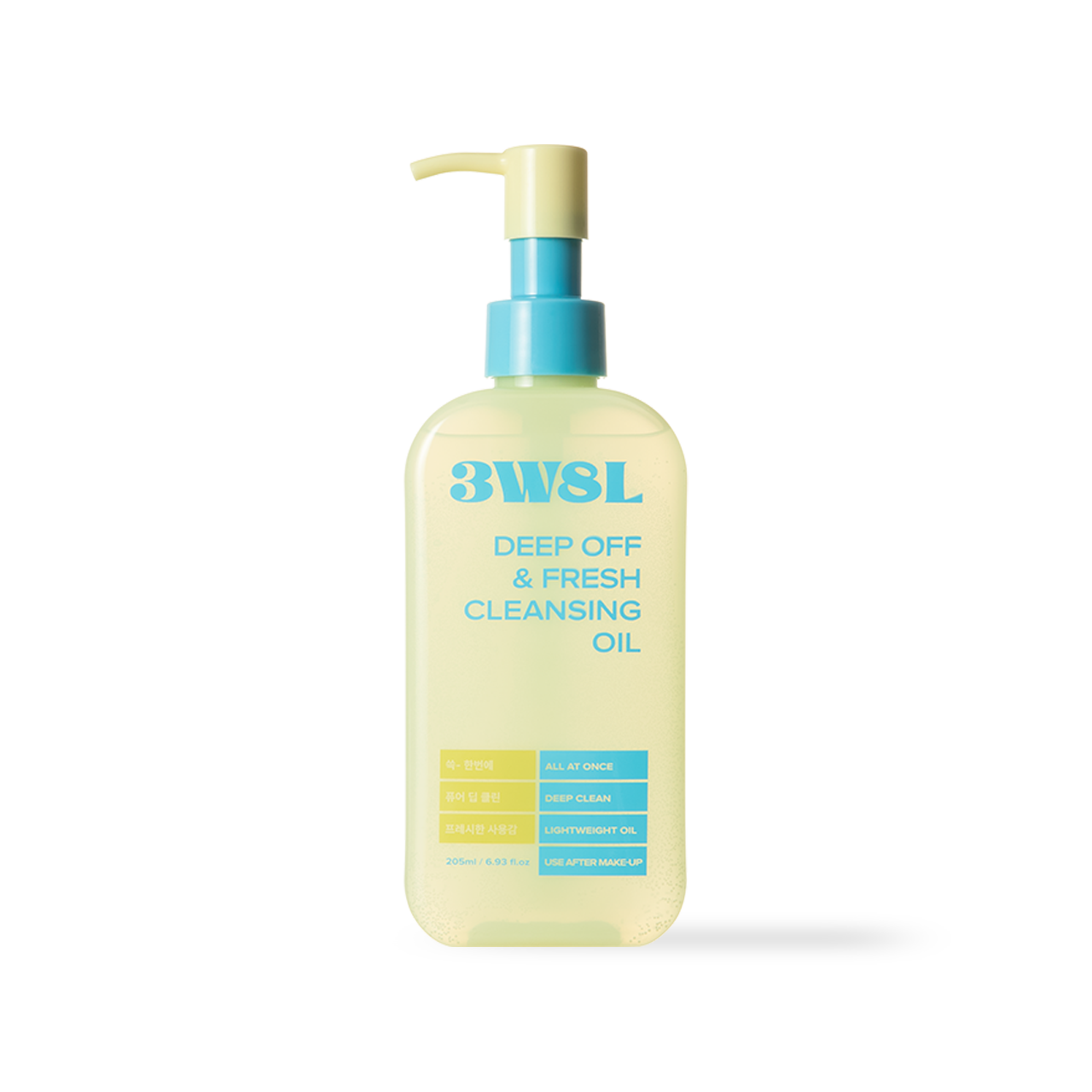 [3W8L] Deep Off & Fresh Cleansing Oil 205ml
