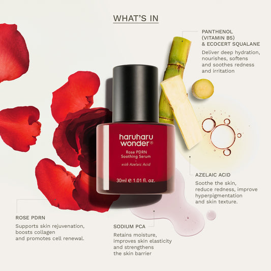 [haruharuwonder] Rose PDRN Soothing Serum 30ml